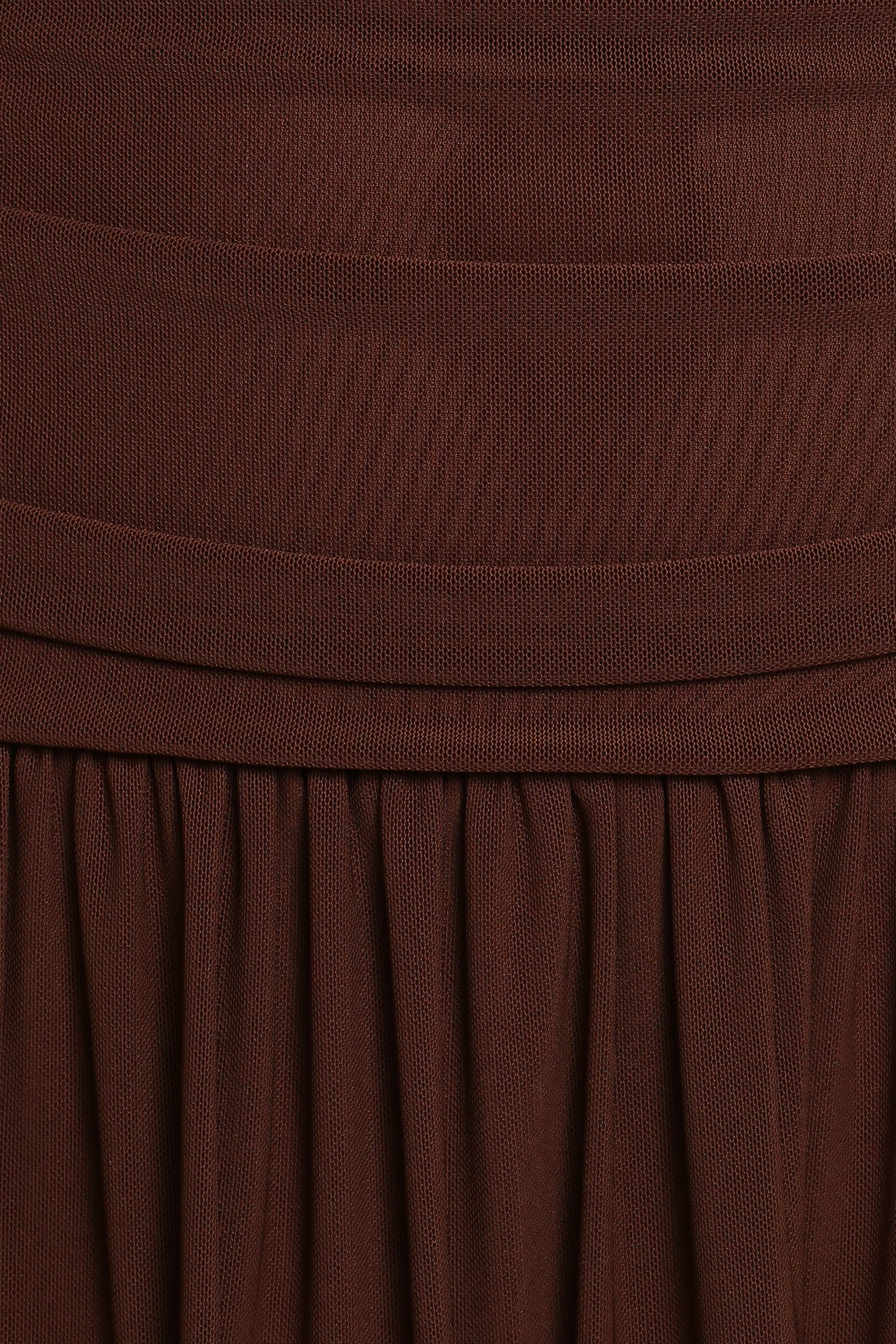Alma Mini Dress - Chocolate