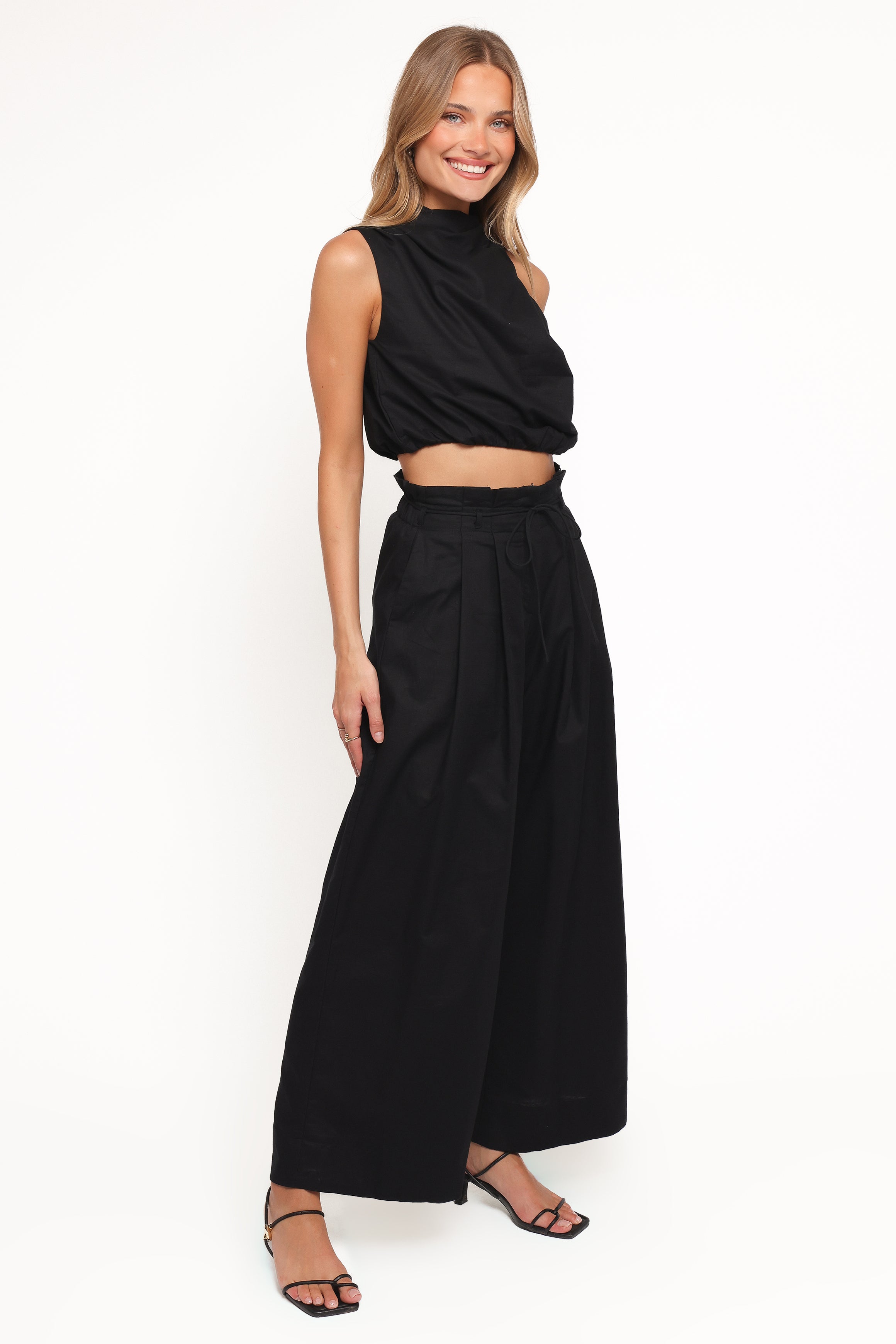 Althea Pant Set - Black