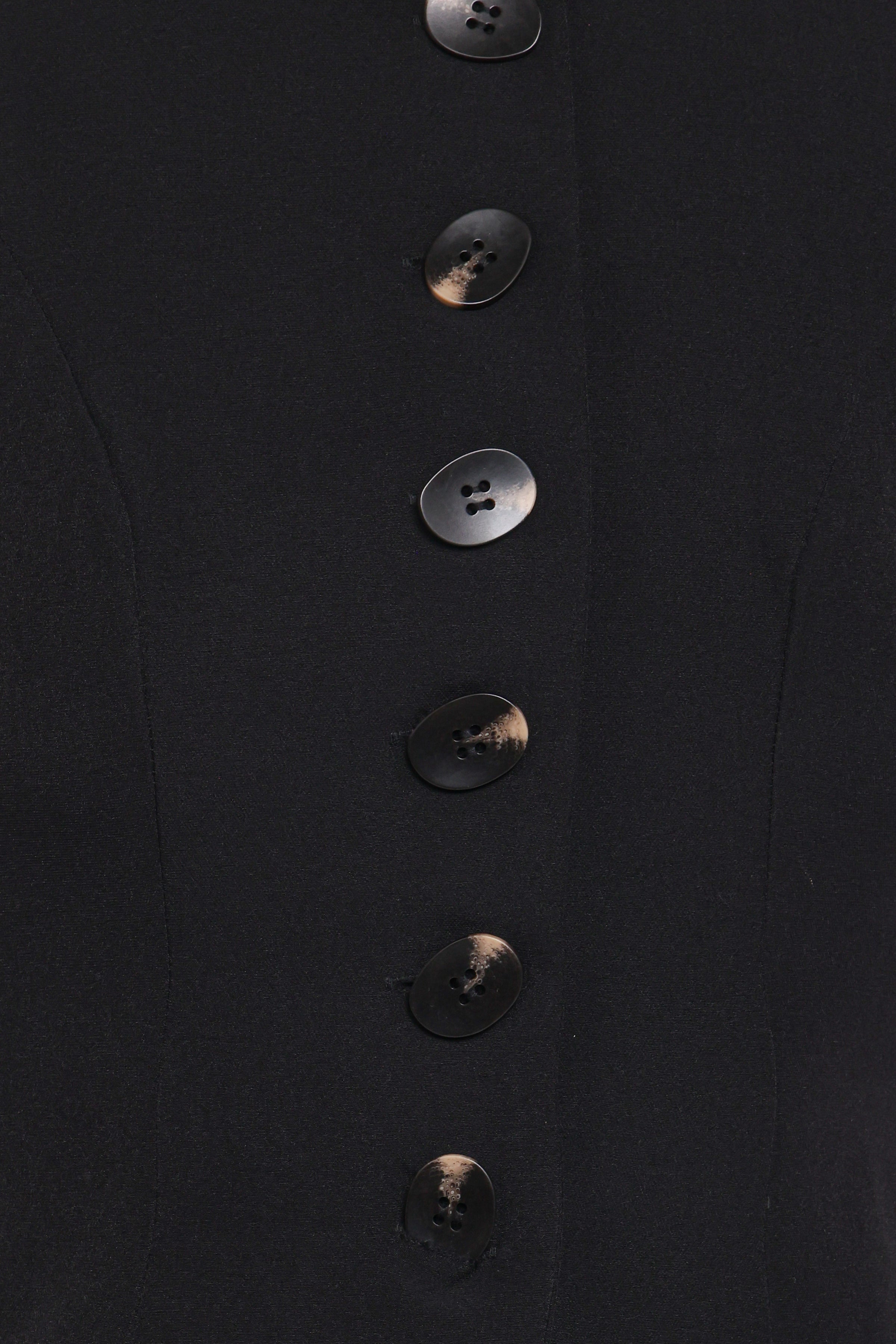 Amanda Vest Top - Black