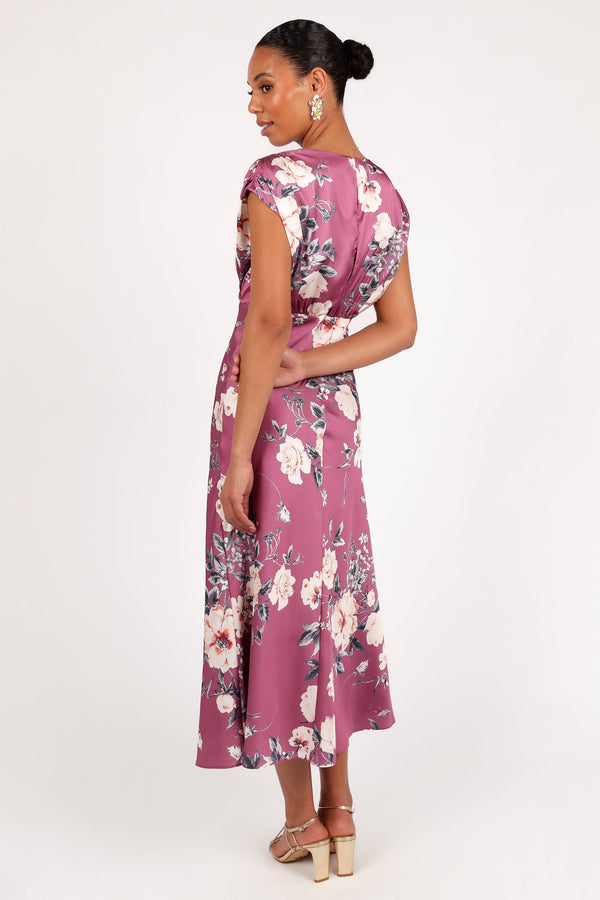 Amarlee Maxi Dress - Dark Rose Floral