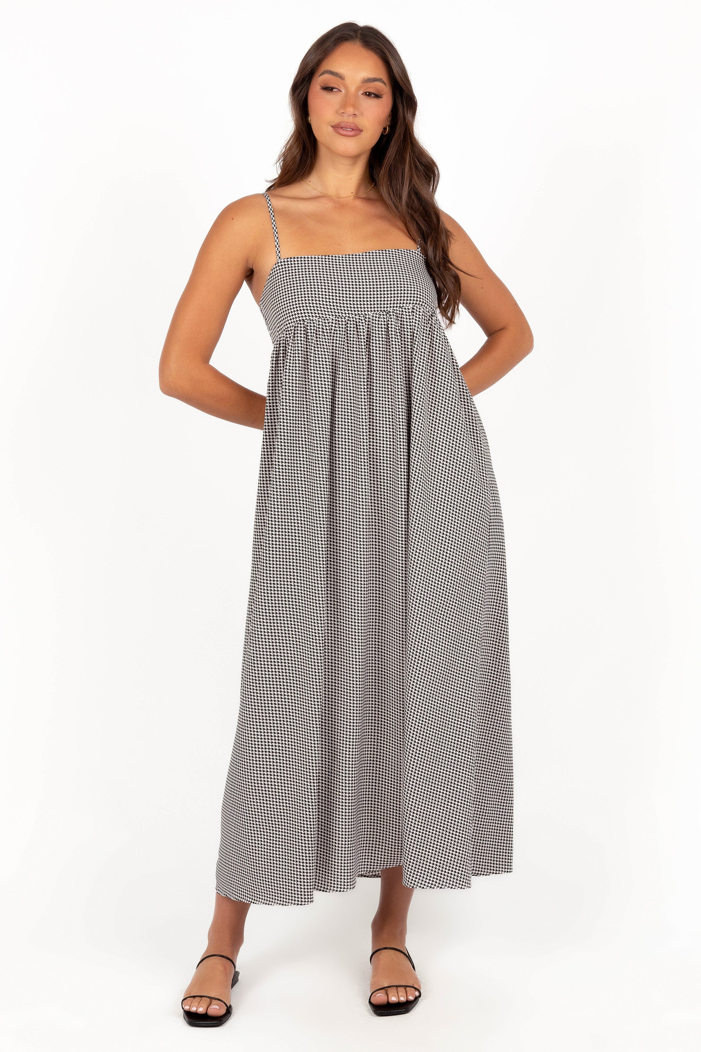 Andy Maxi Dress - Herringbone