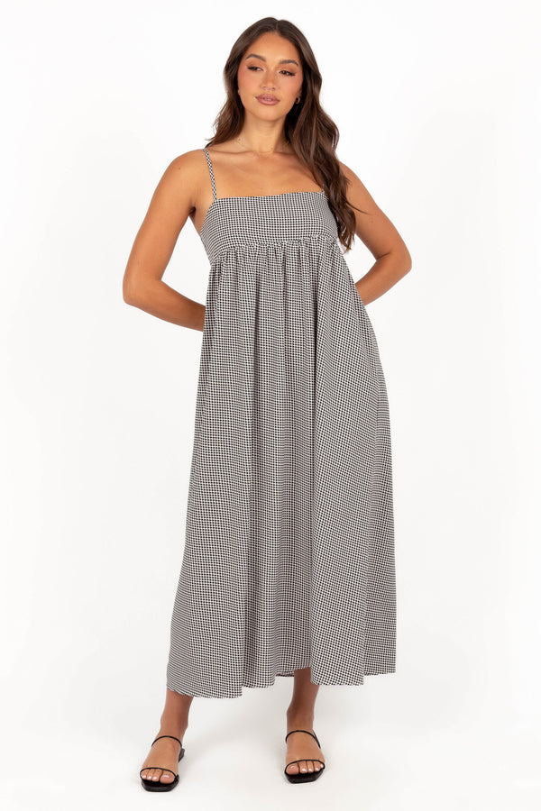 Andy Maxi Dress - Herringbone