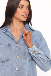 Anicia Denim Shirt - Light