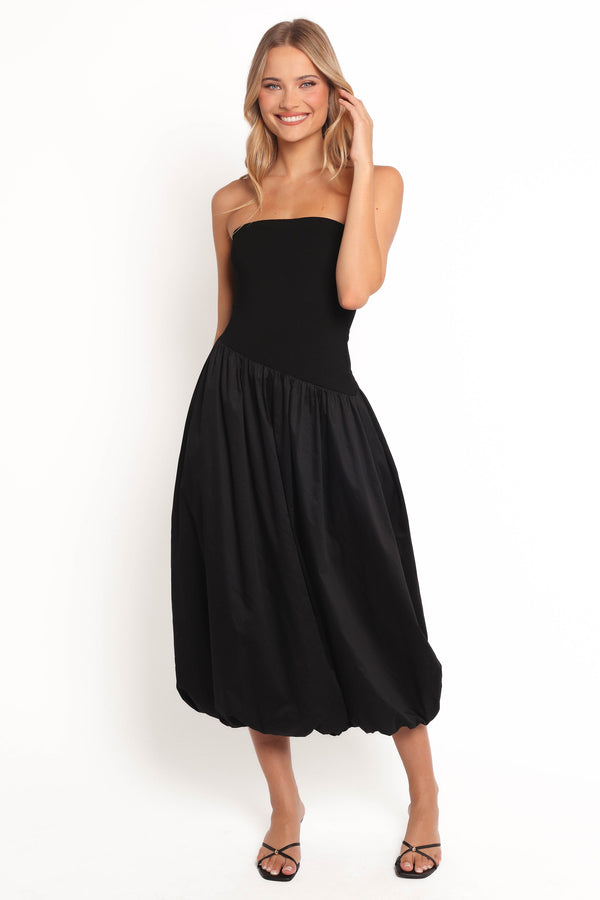 Annalyse Midi Dress - Black