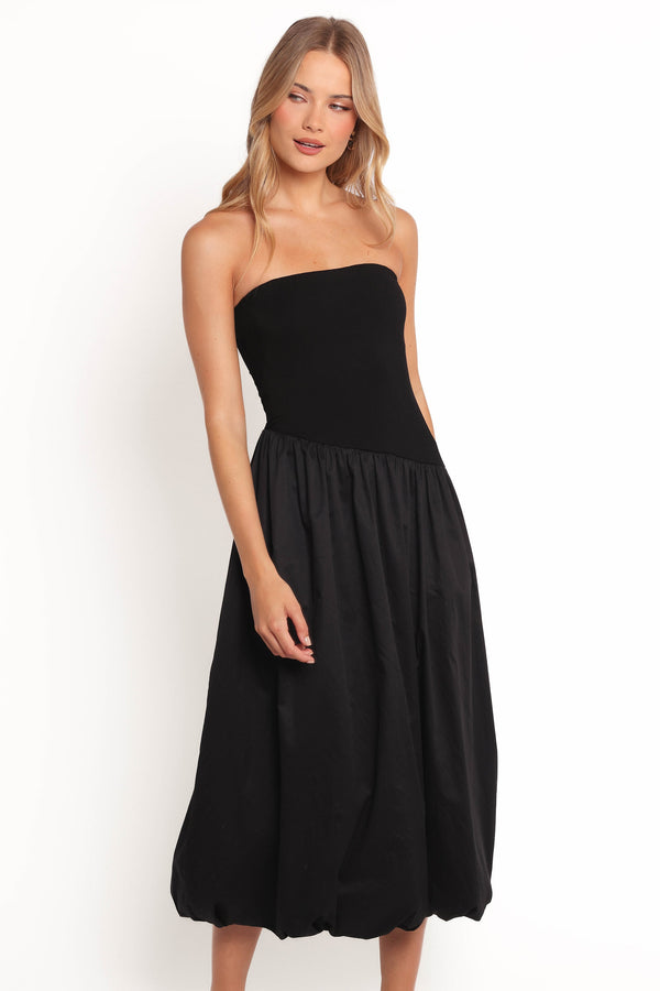 Annalyse Midi Dress - Black