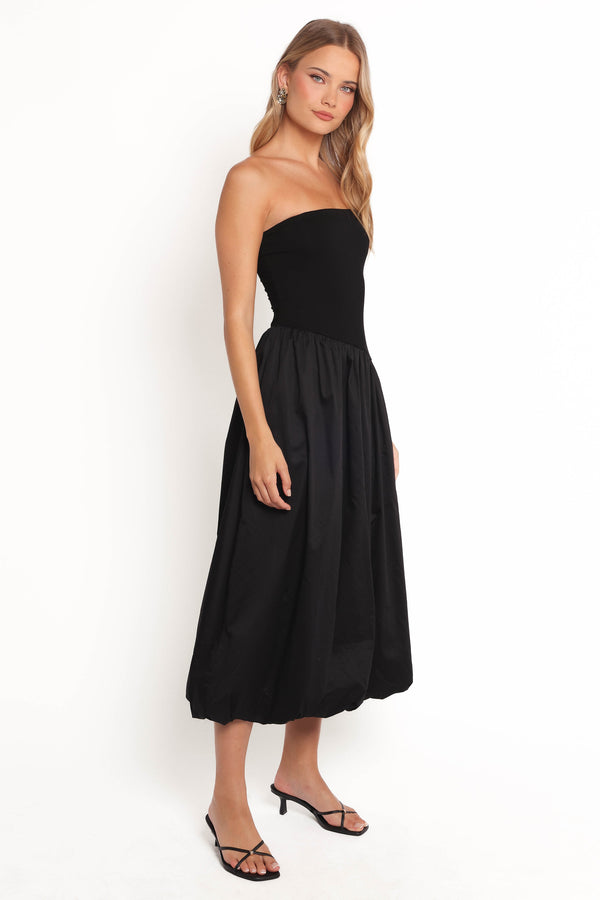 Annalyse Midi Dress - Black