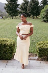 Arabella Two Piece Set - Butter Yellow