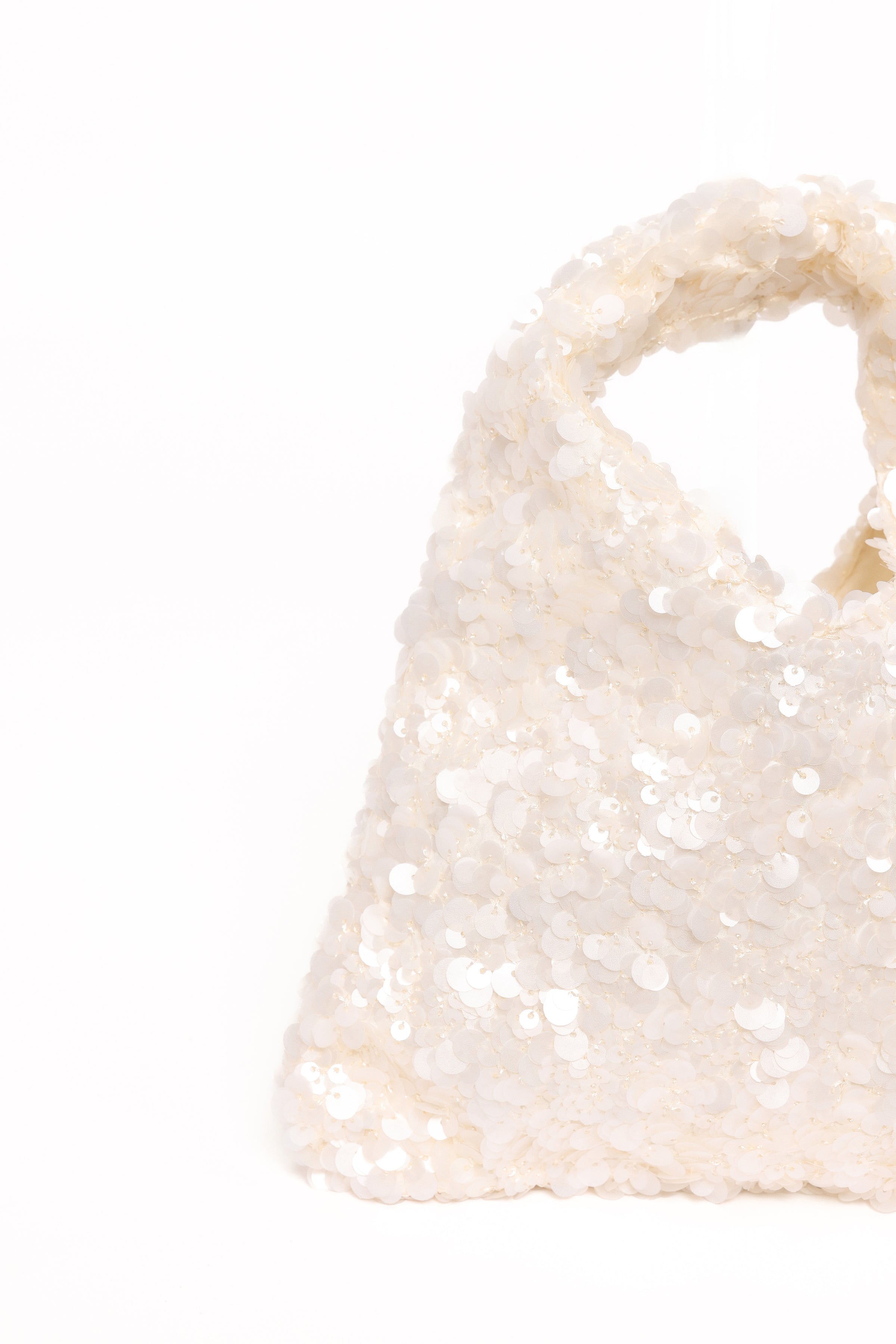 Ashlyn Sequin Bag - Champagne