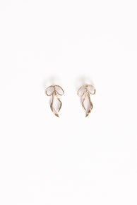 Avery Bow Earrings - Gold