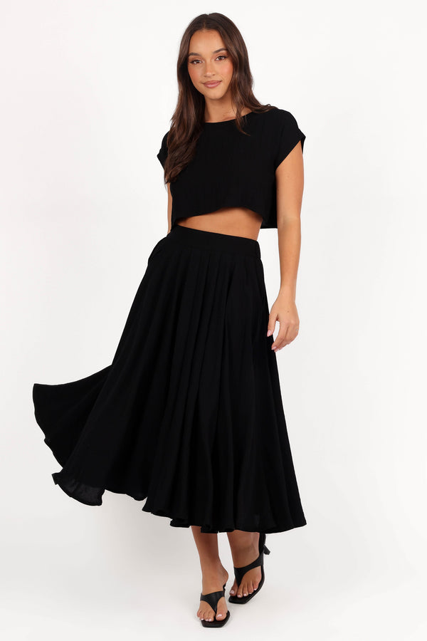 Bessie Two Piece Set - Black