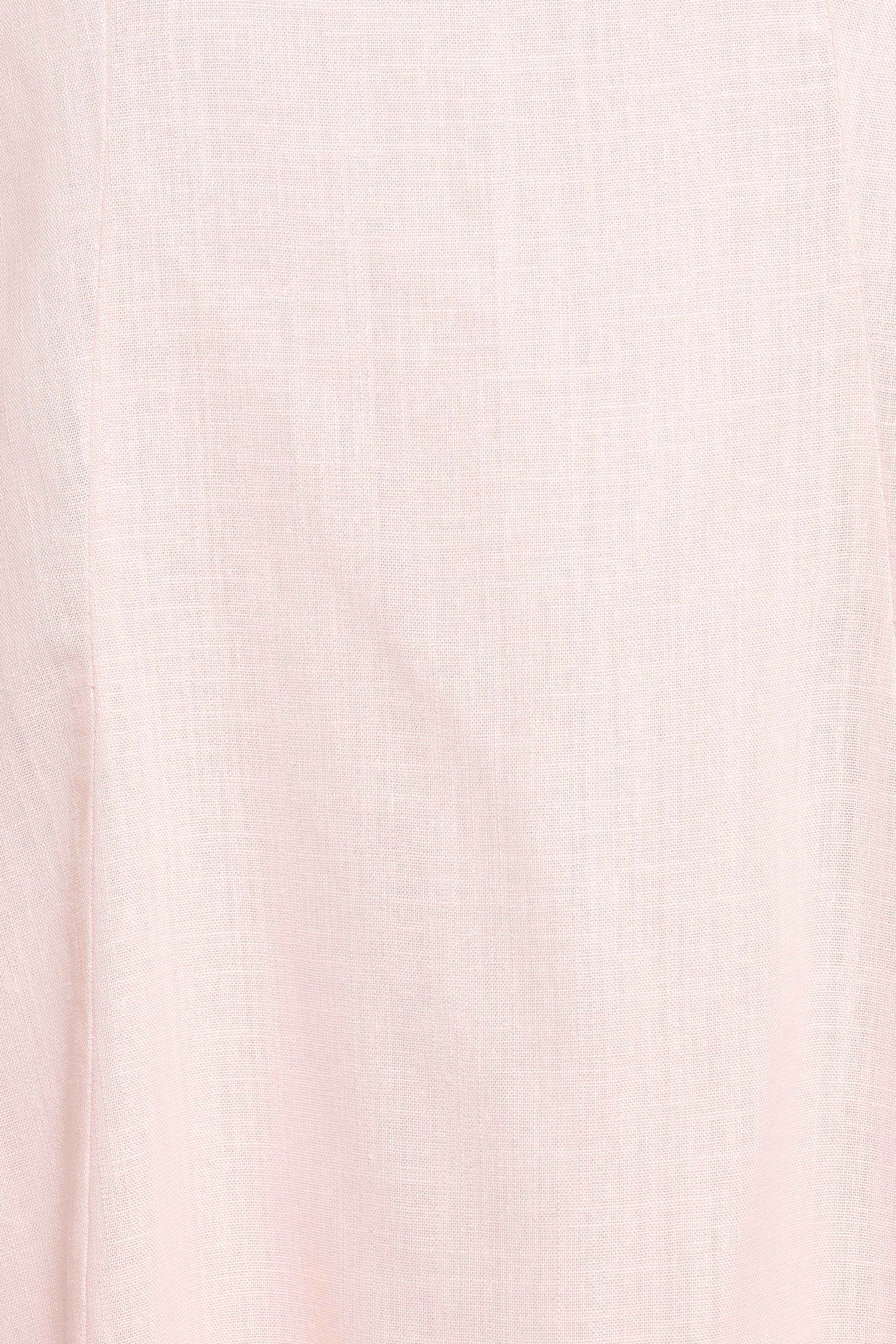 Bethany Strapless Midi Dress - Rosewater