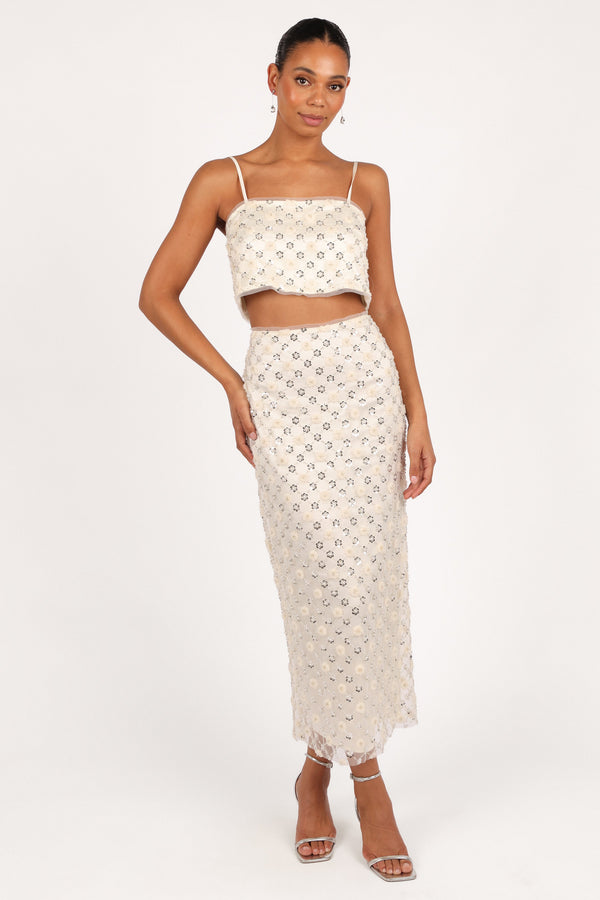 Bottega Two Piece Set - Cream