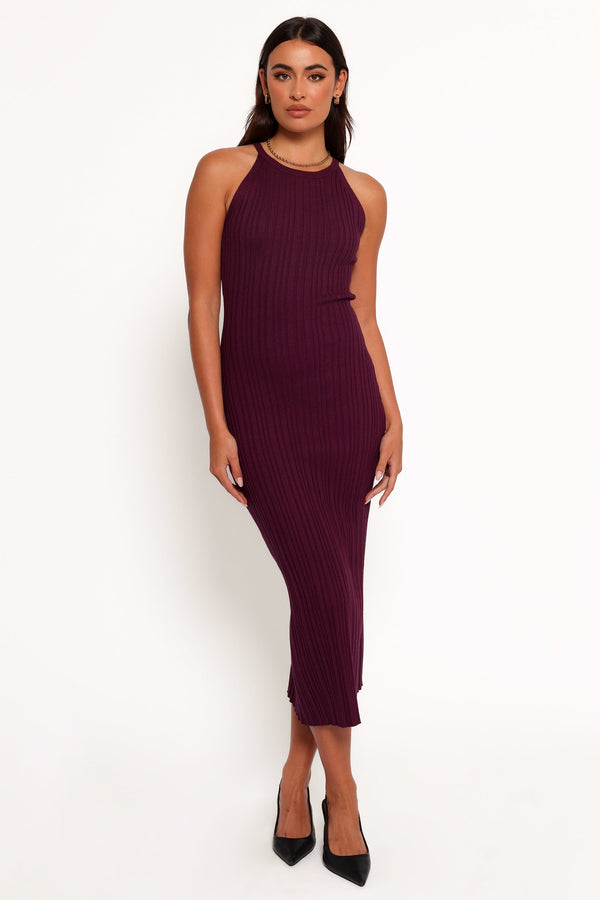 Brighton Maxi Dress - Plum