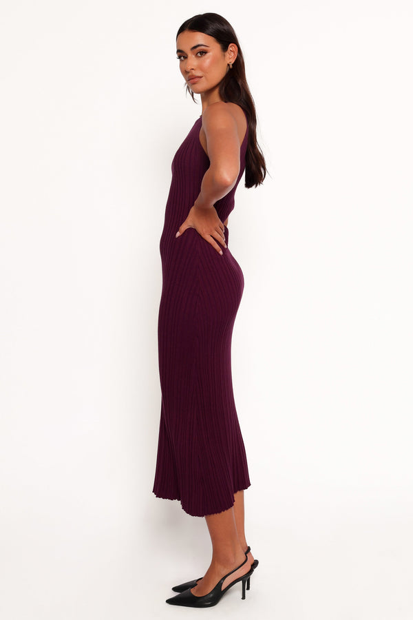 Brighton Maxi Dress - Plum