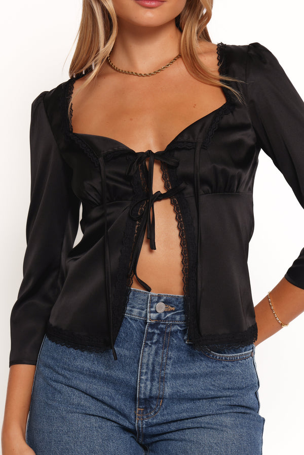 Cadey Top - Black