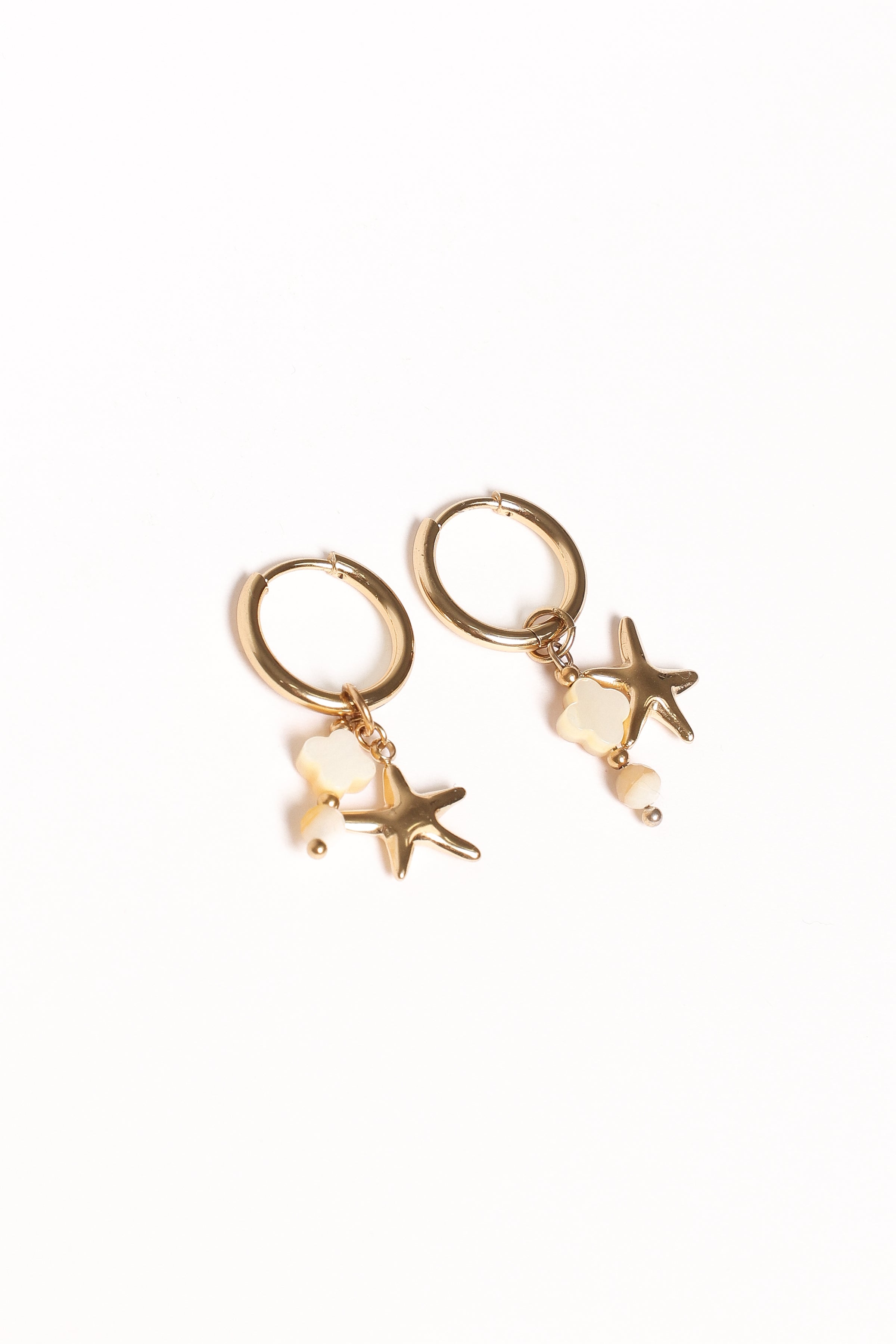 Catania Charm Earrings - Gold