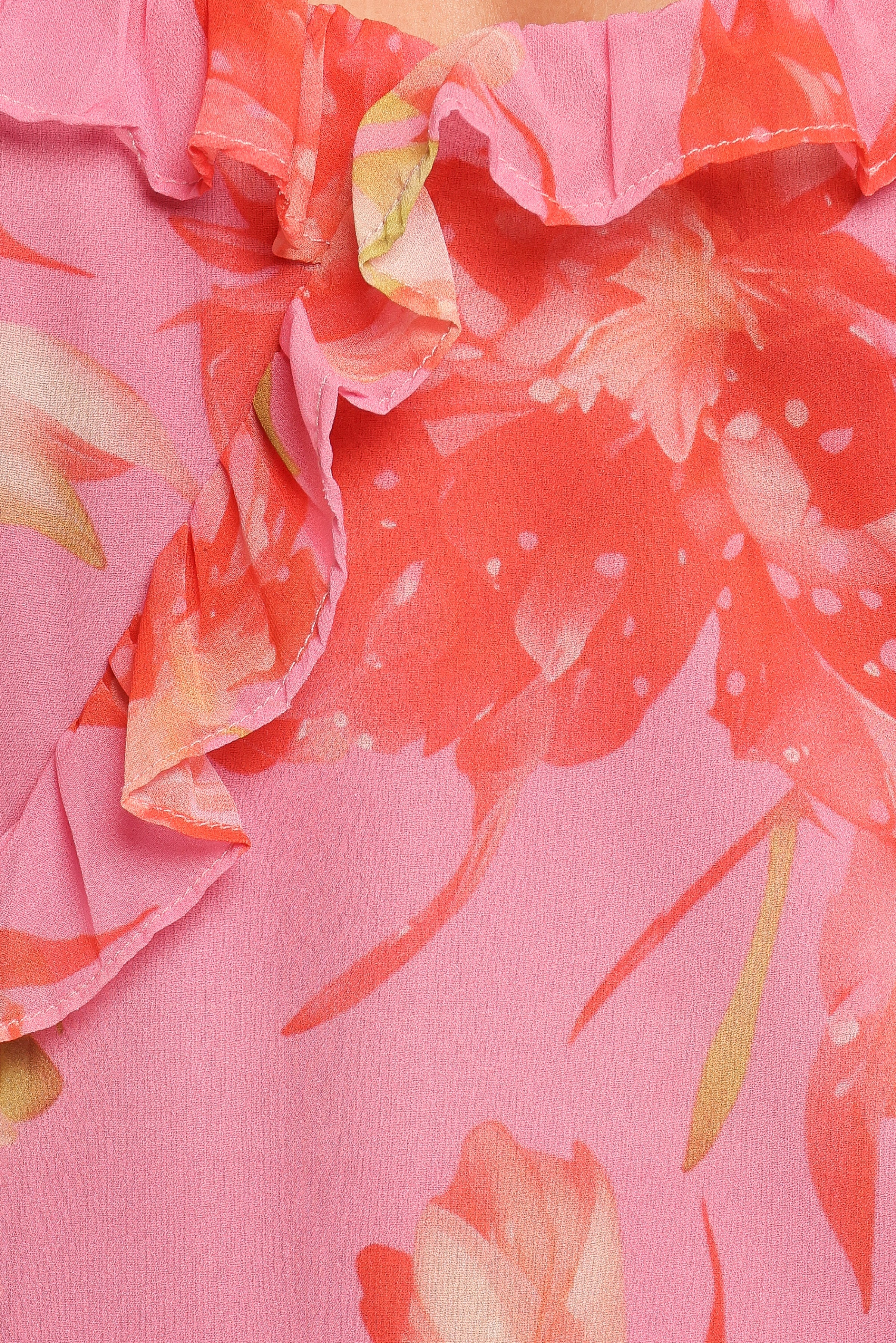 Charli Maxi Dress - Tropical Floral