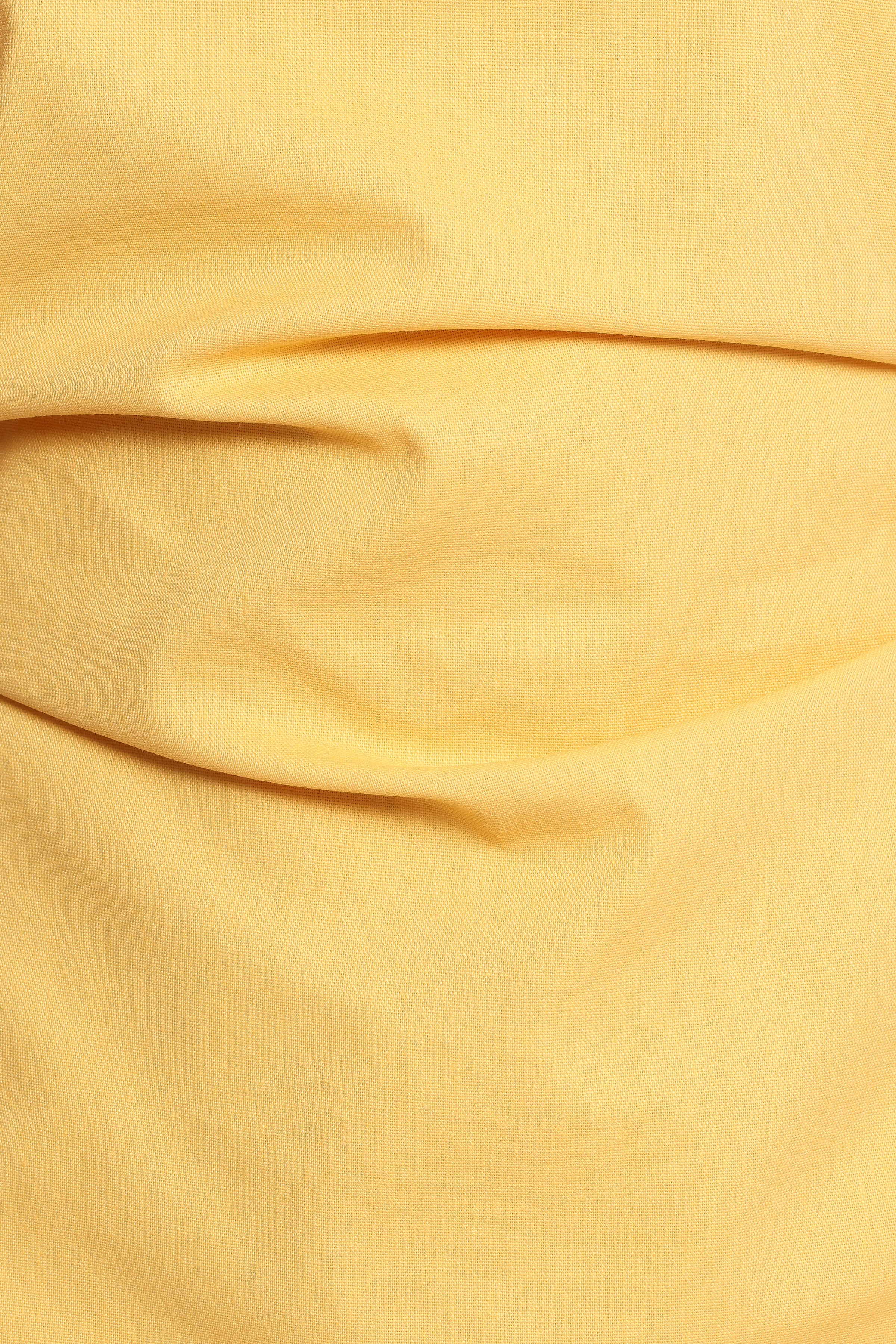 Cielo Mini Dress - Butter Yellow