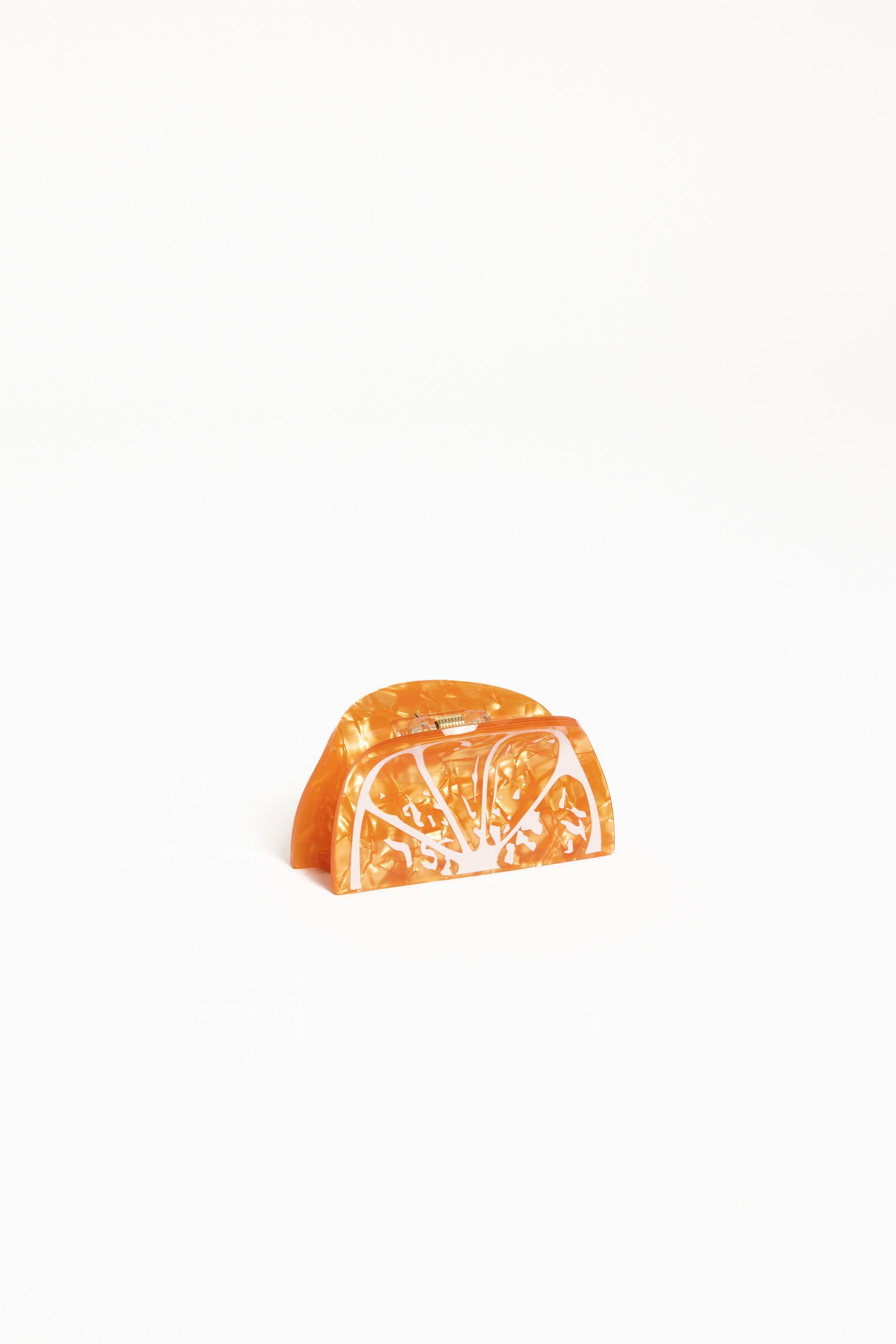 Clem Hair Clip - Orange
