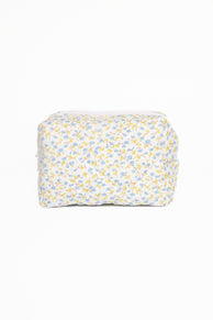 Clementine Cosmetic Bag - Blue Floral