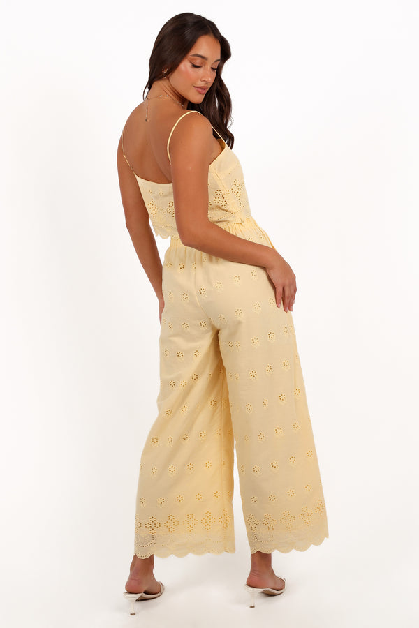 Clementine Pant Set - Honeysuckle Yellow