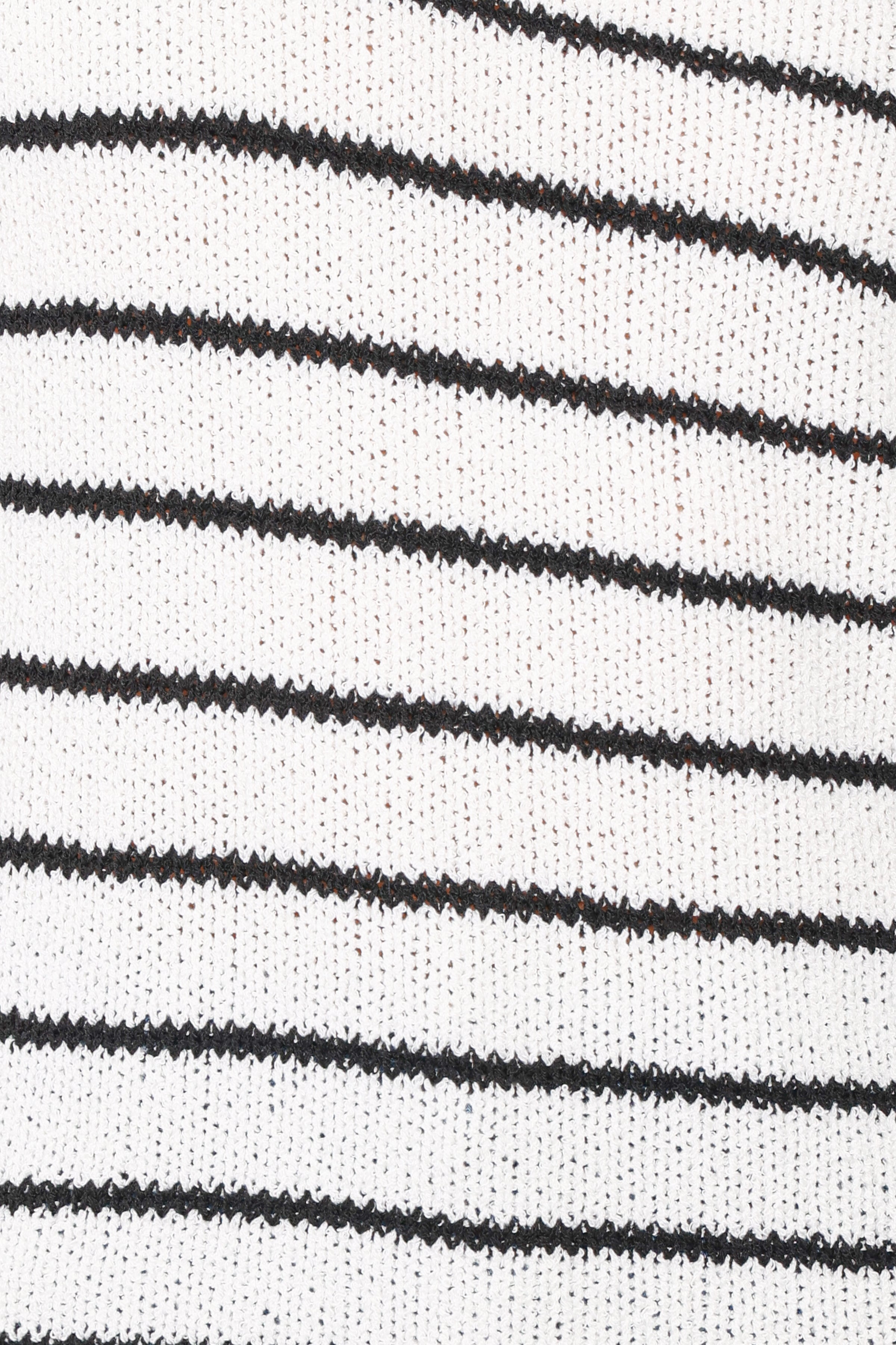 Coco Knit Top - White Stripe
