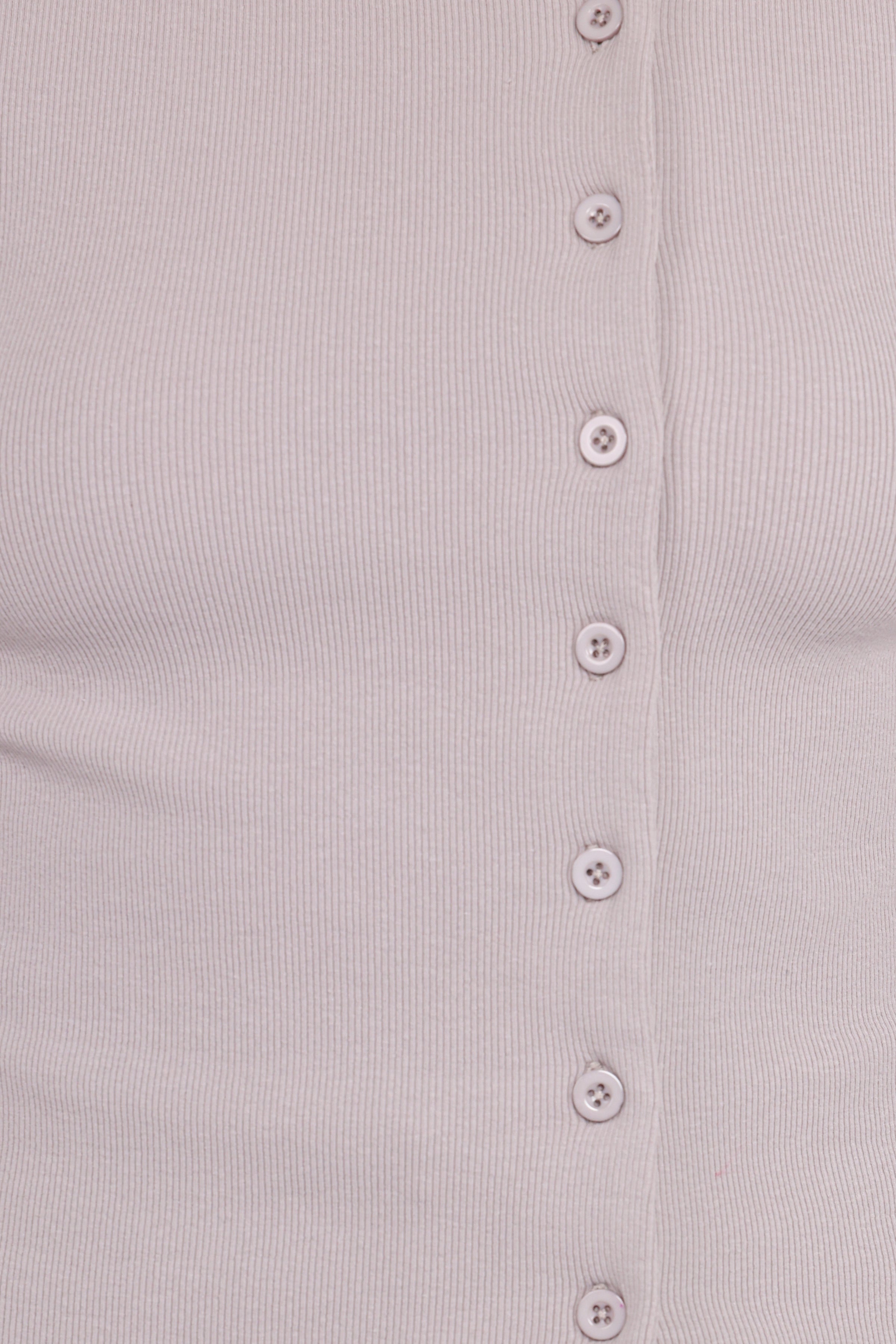 Cass Long Sleeve Top - Grey