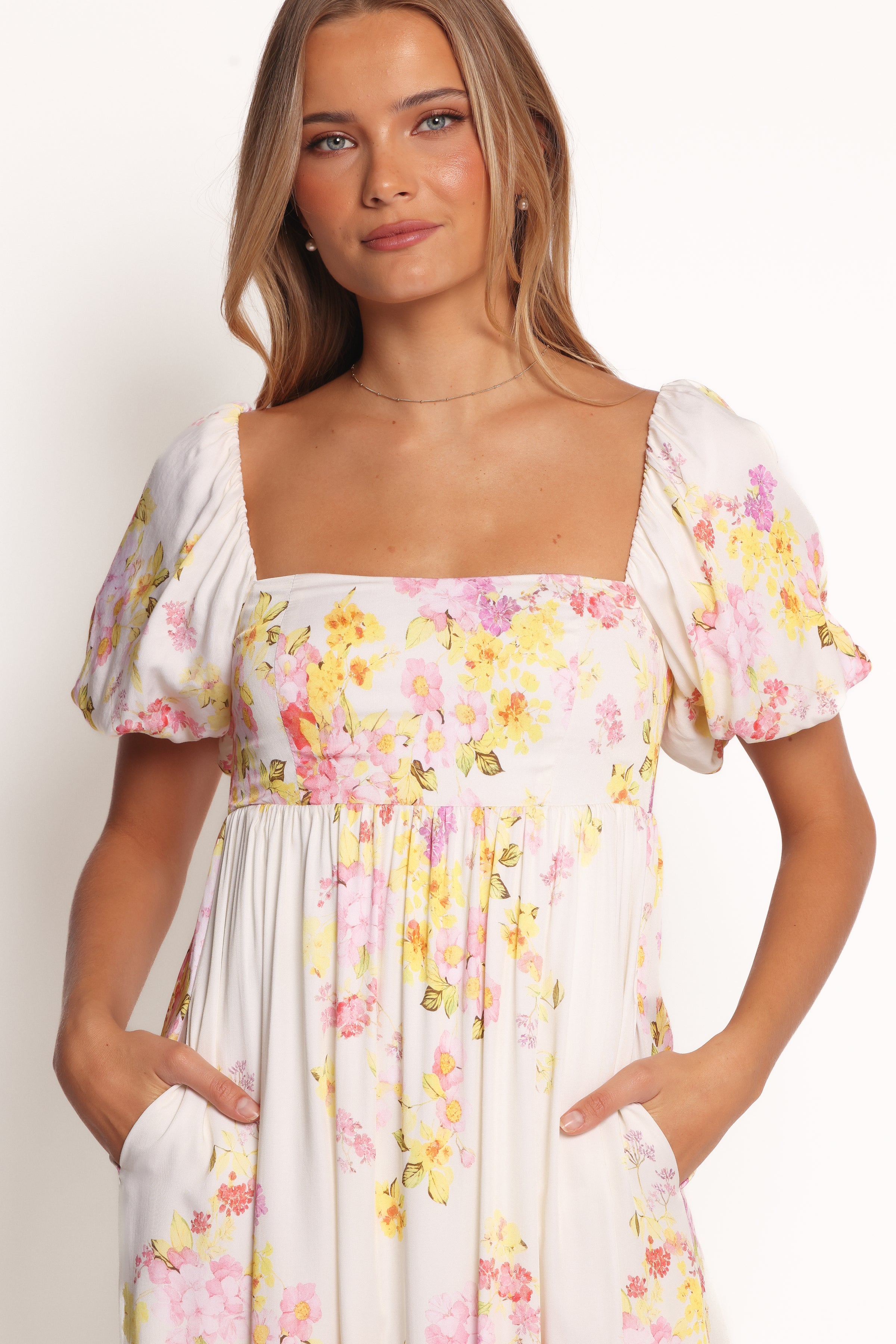 Delaney Maxi Dress - Pink Floral