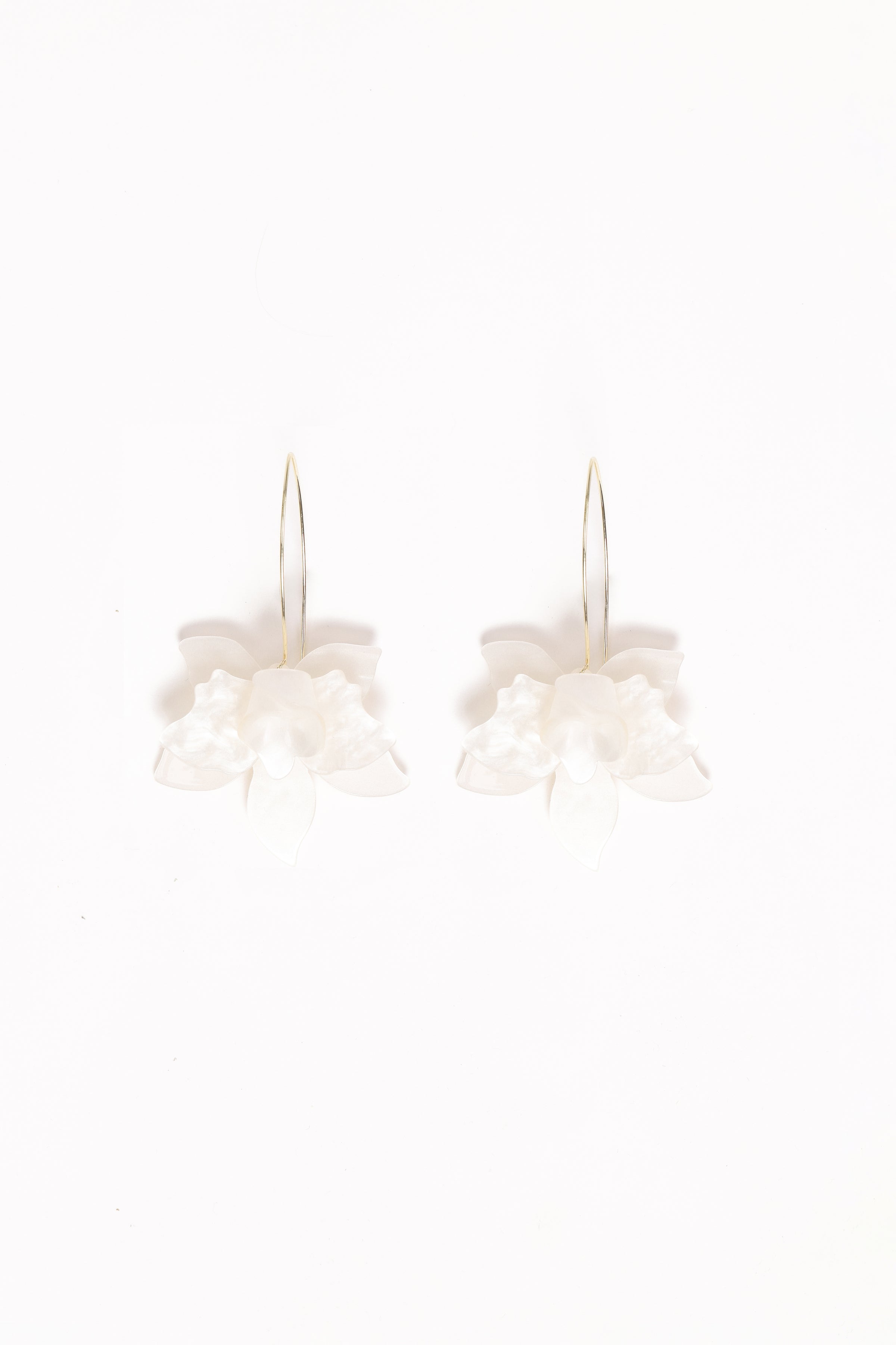 Edel Earrings - White