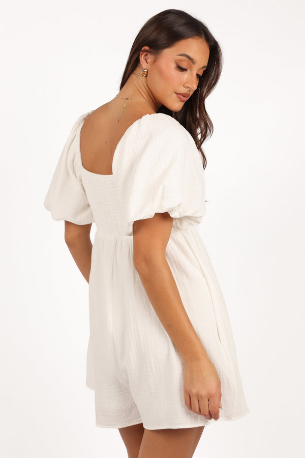 Elise Romper - White