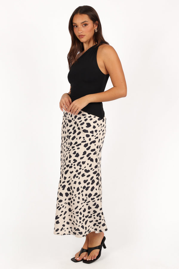 Eliza Midi Skirt - Animal