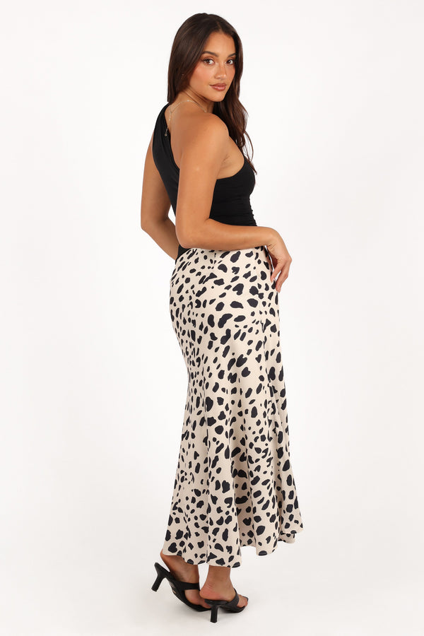 Eliza Midi Skirt - Animal