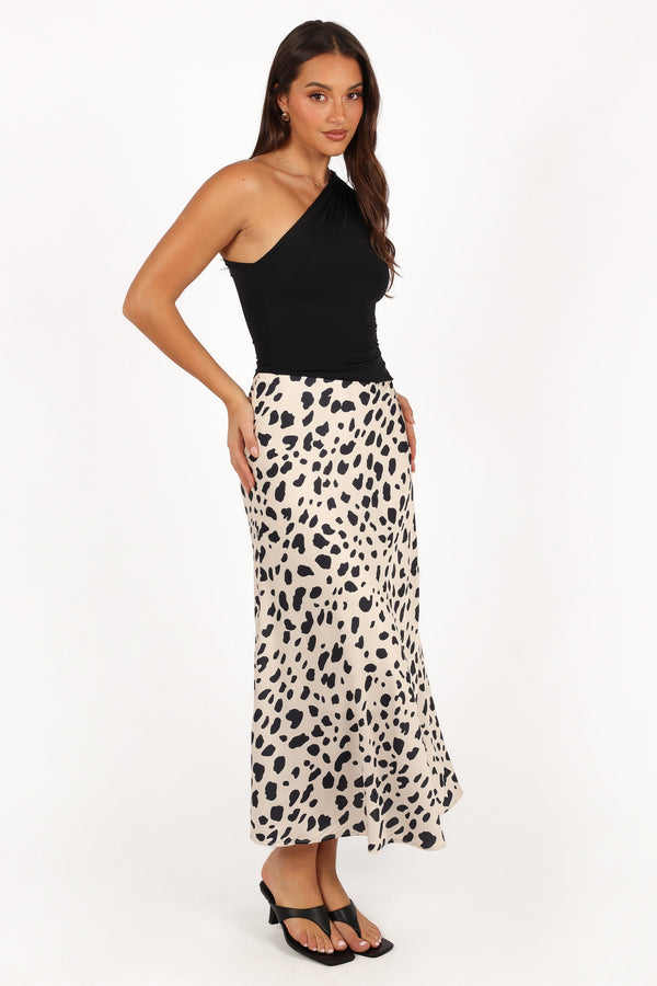 Eliza Midi Skirt - Animal