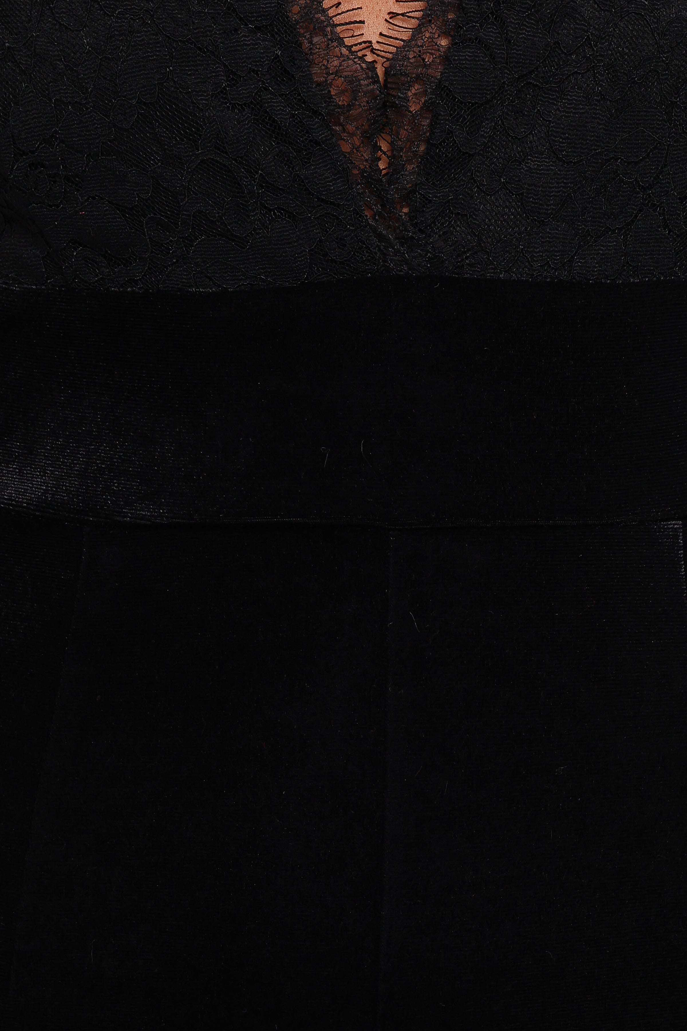 Eloise Jumpsuit - Black Velvet