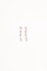 Elyse Drop Earrings - Pearl