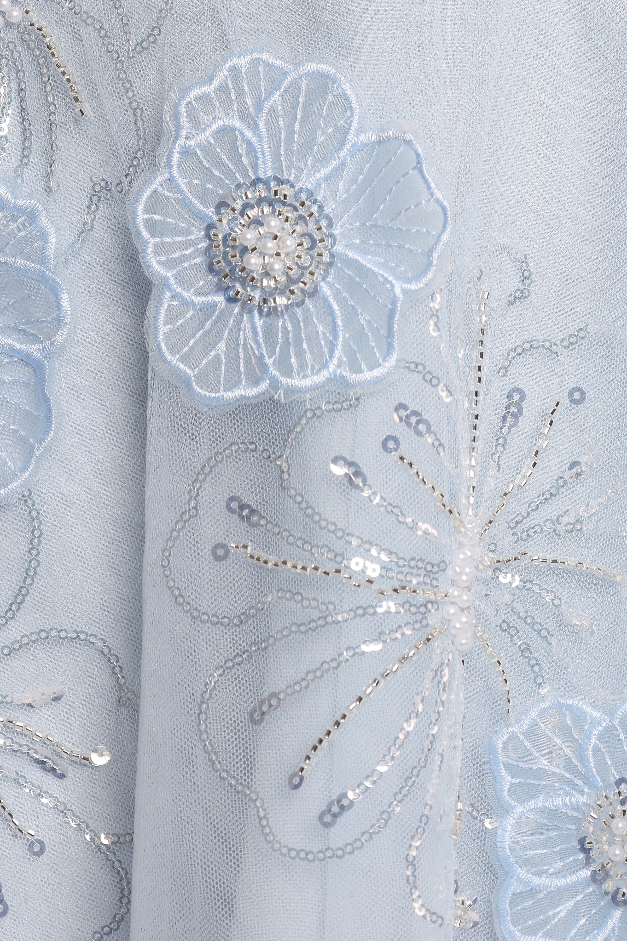 Evangeline Mini Dress - Blue