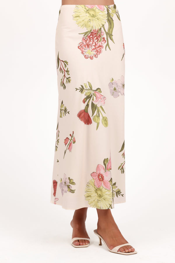 BOTTOMS @Evie Maxi Skirt - Native Flora