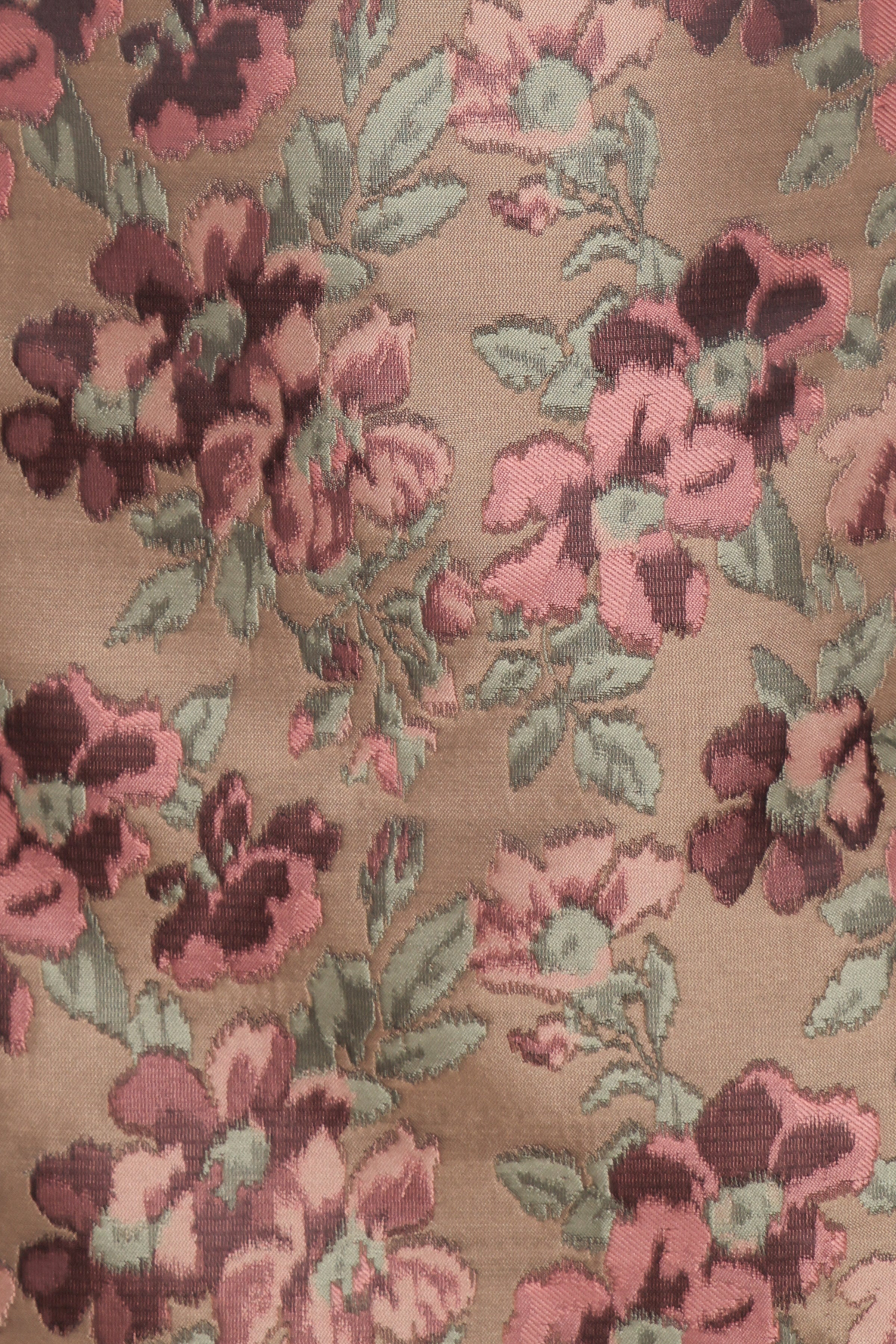 Fable Mini Dress - Bronze Floral