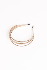 Freya Headband - Pearl