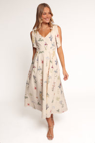 Galadriel Midi Dress - Cream