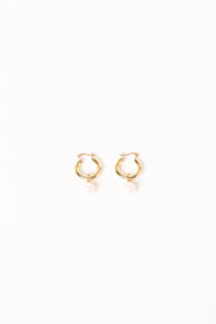 Geneva Earrings - Gold/Pearl