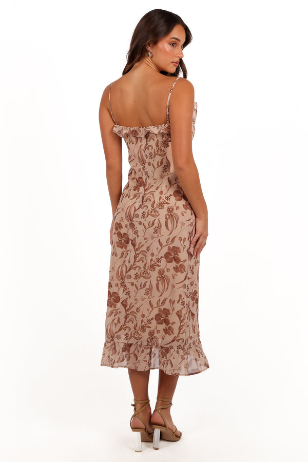 Grace Midi Dress - Wild Orchid