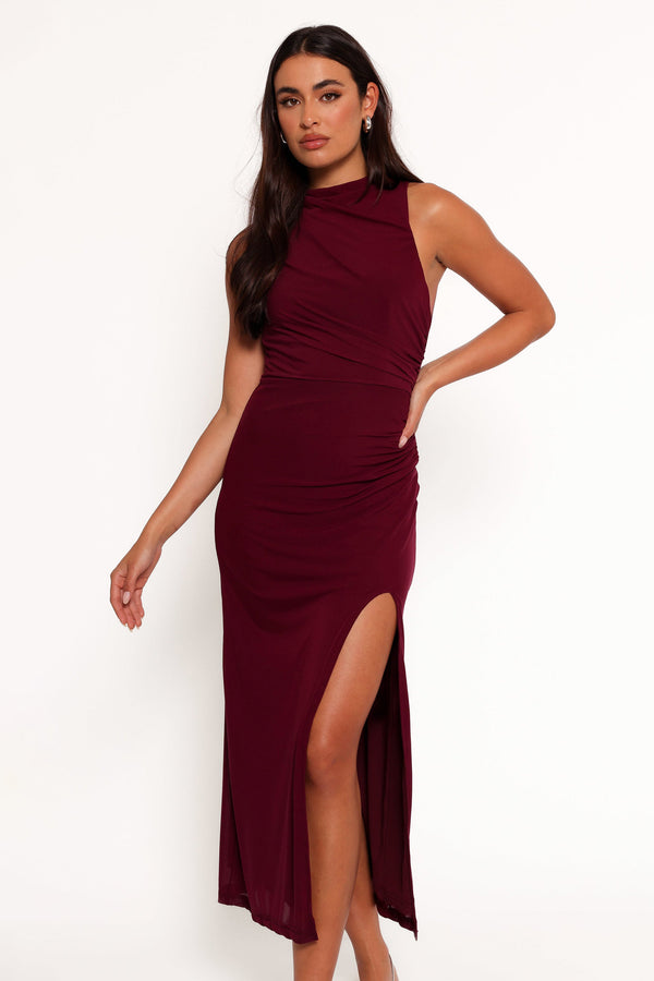 Hayven Maxi Dress - Plum