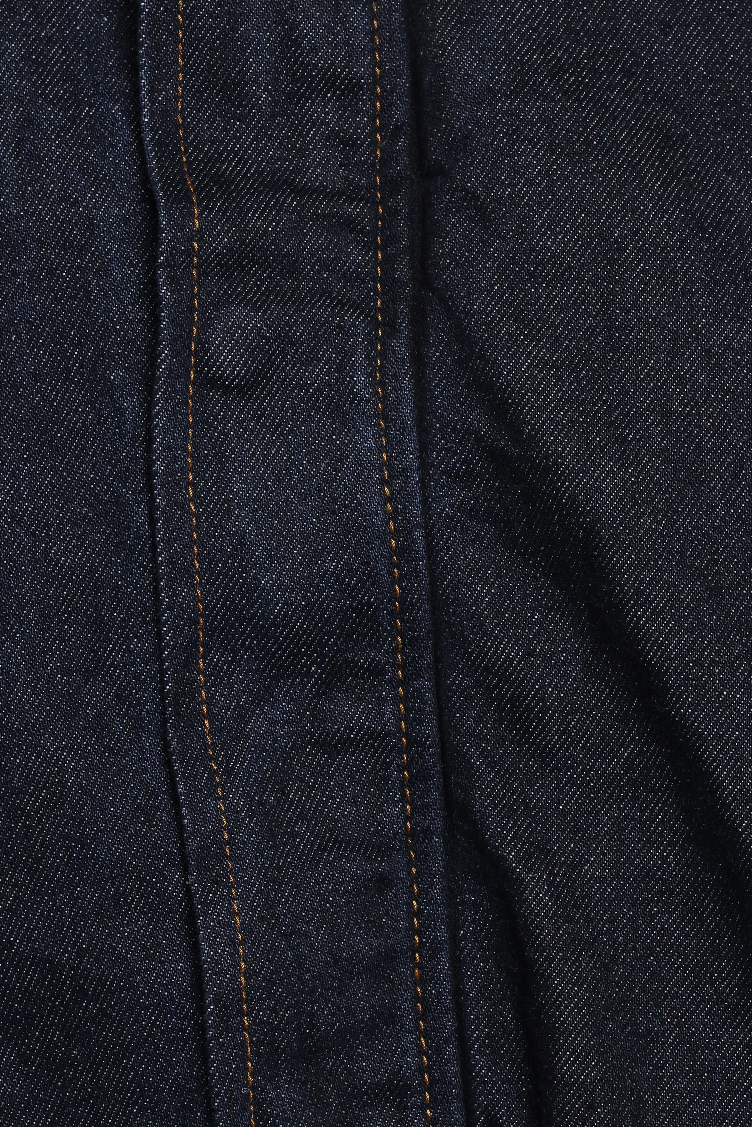 Janet Bomber Jacket - Dark Denim Wash