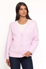 Jayden Cardigan - Pale Pink