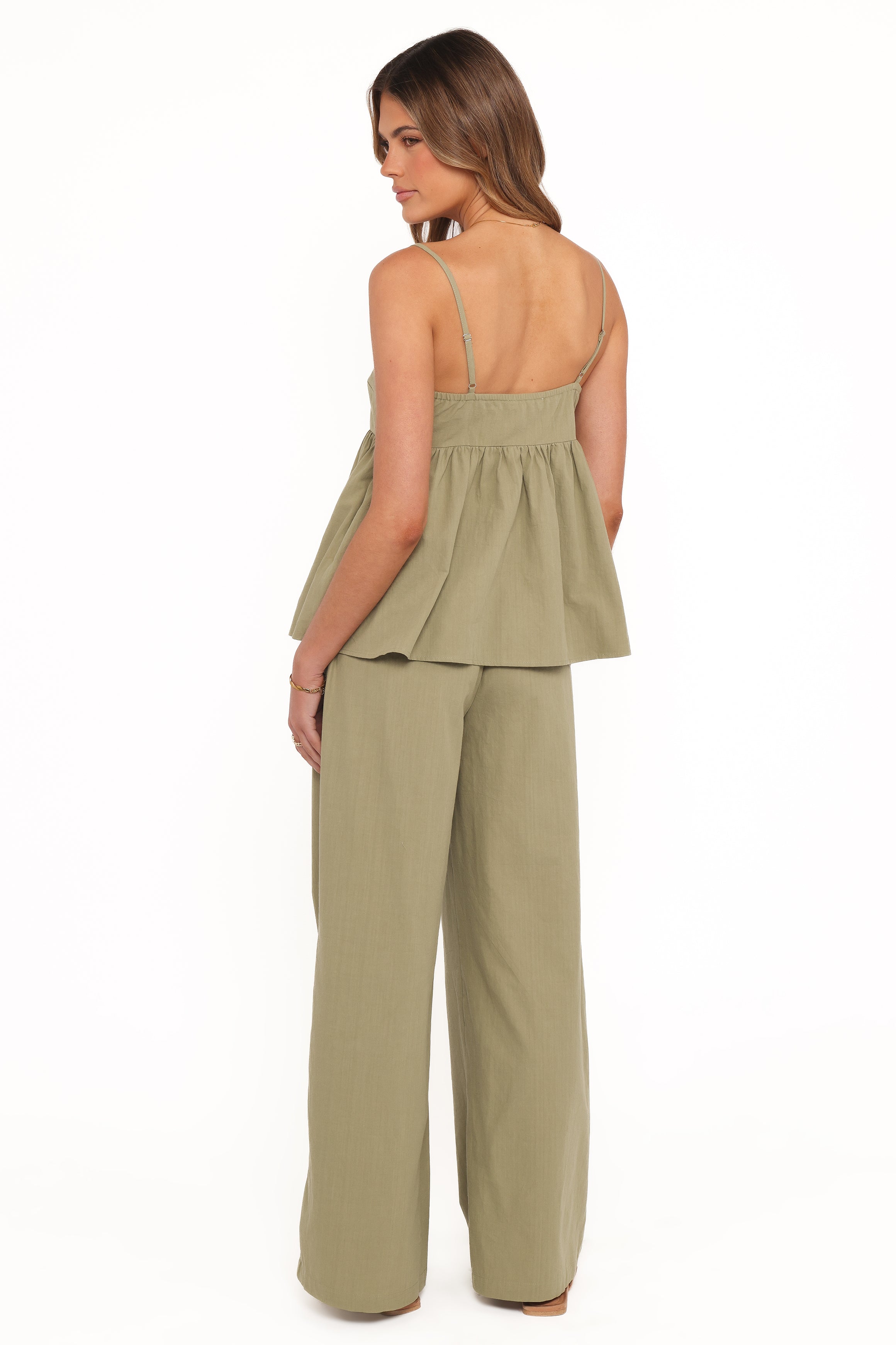 Jessica Pant Set - Olive