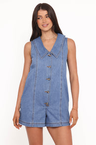 Jules Romper - M Denim