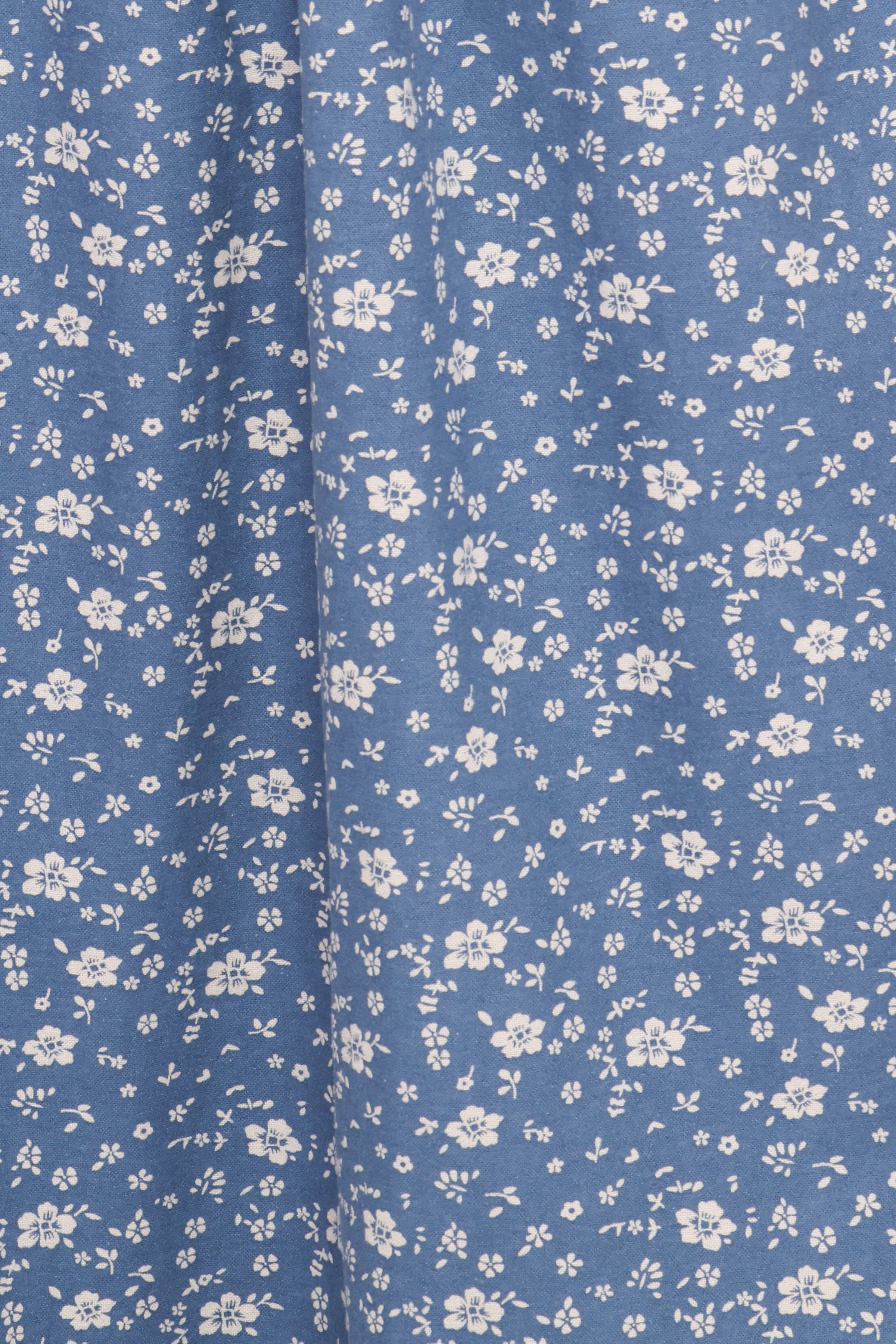 Karie Midi Dress - Blue Floral