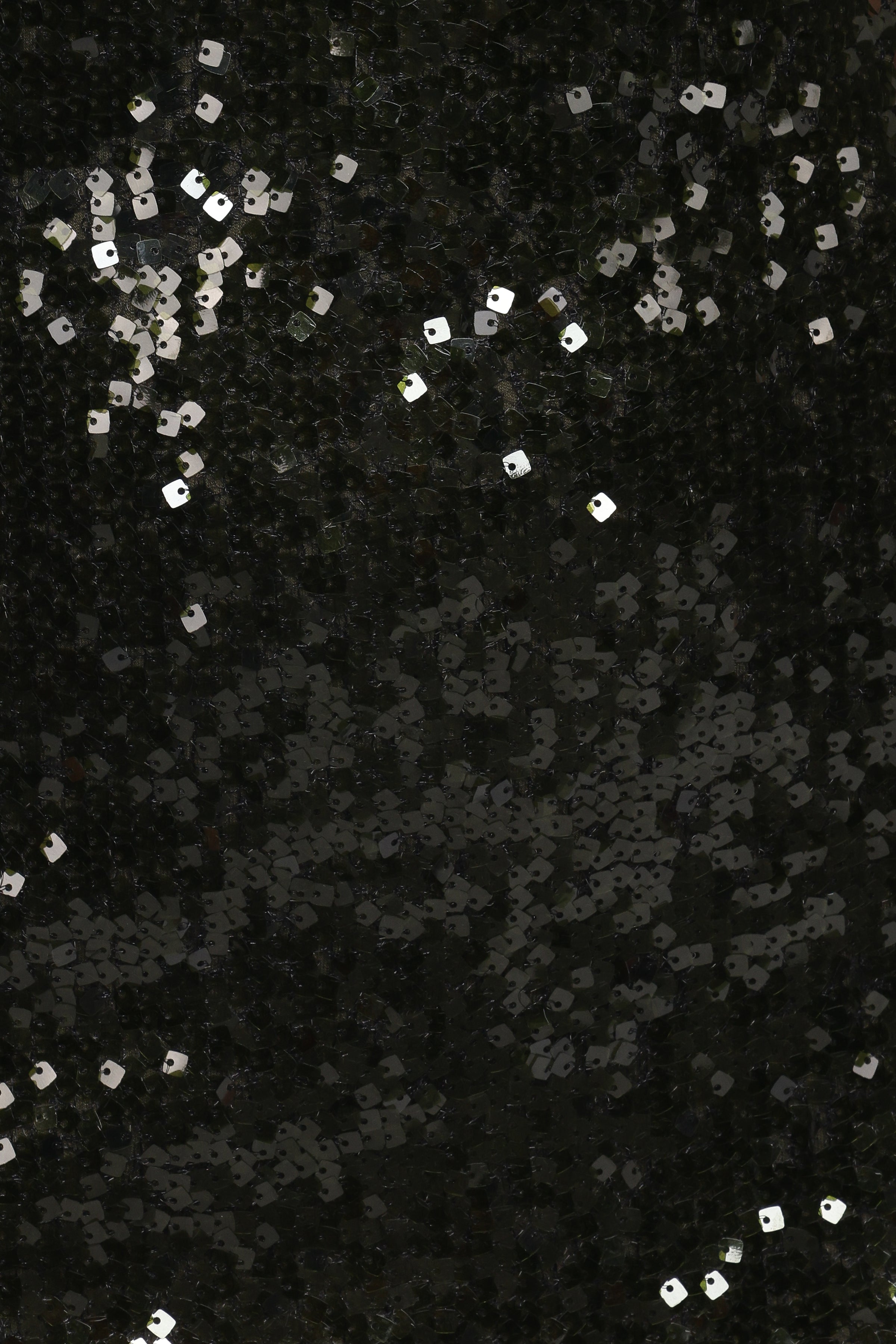 Keisha Mini Dress - Olive Sequin