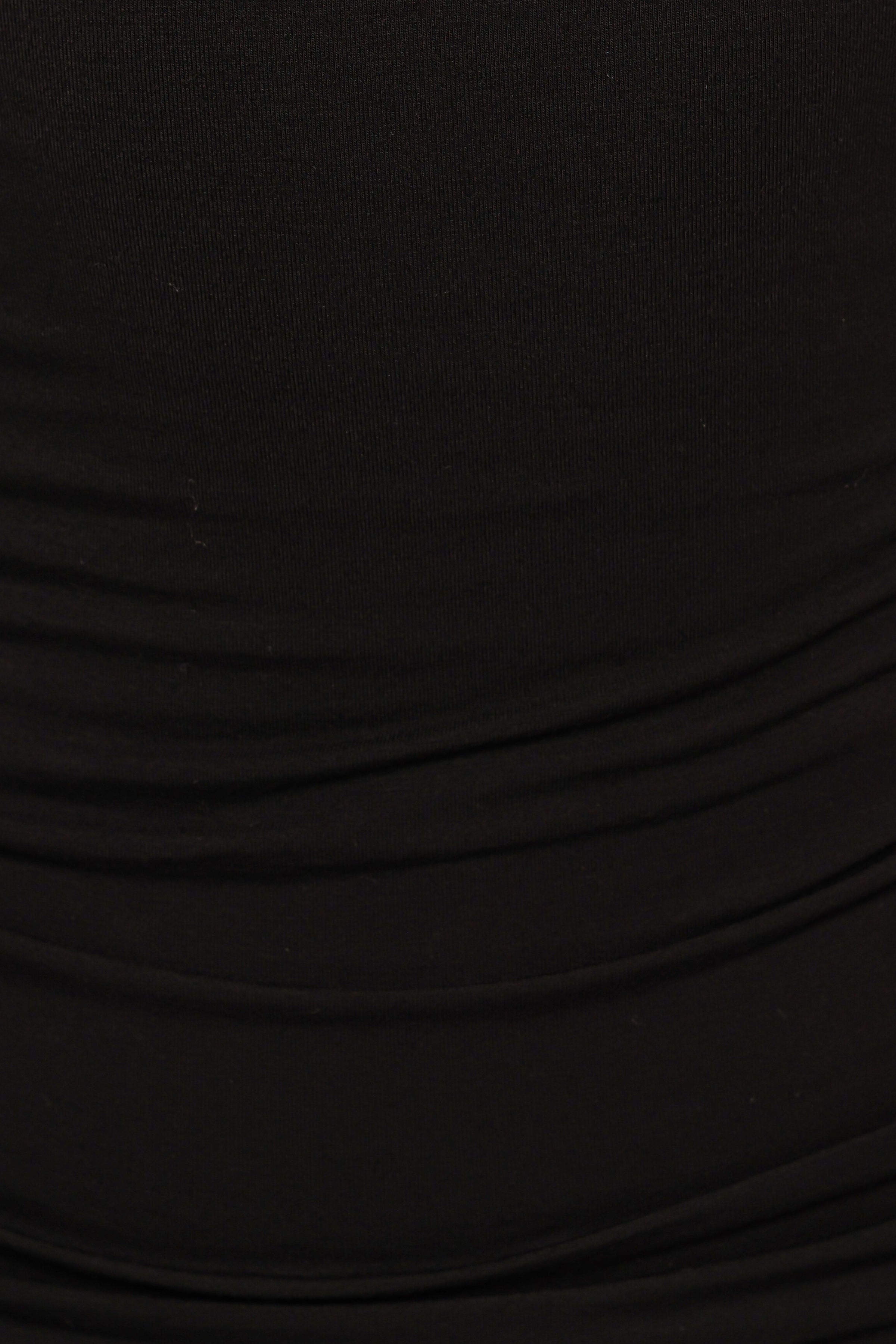 Lainey Twist Knit Top - Black